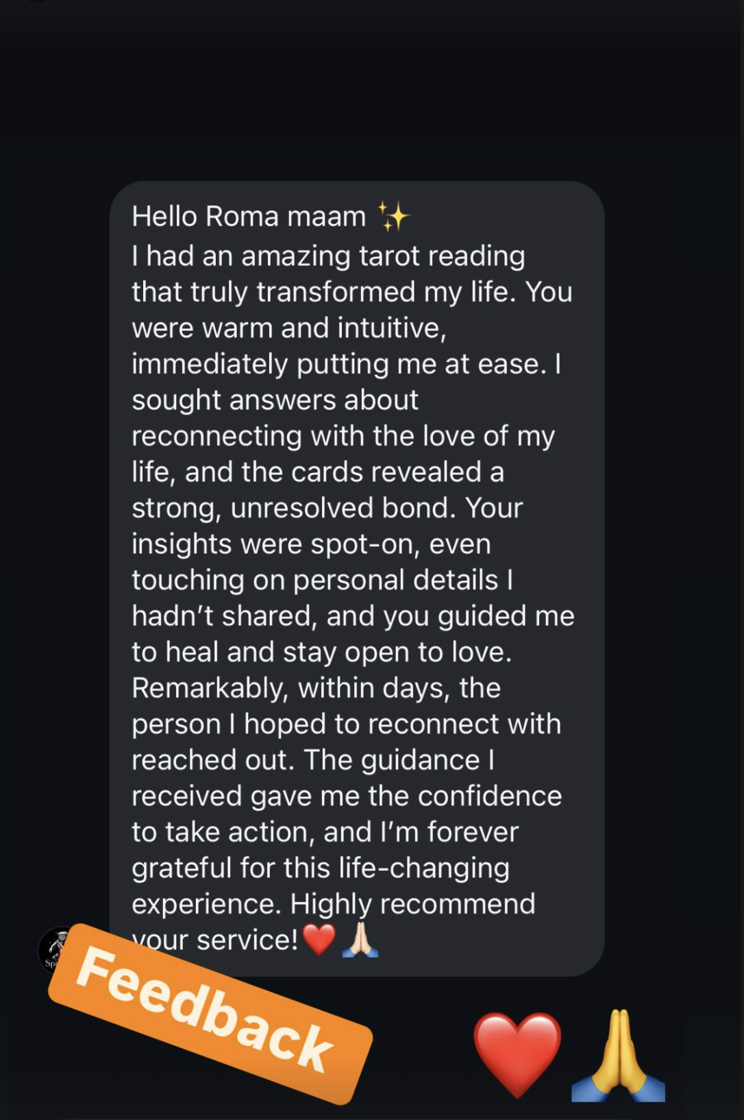 Client Testimonial