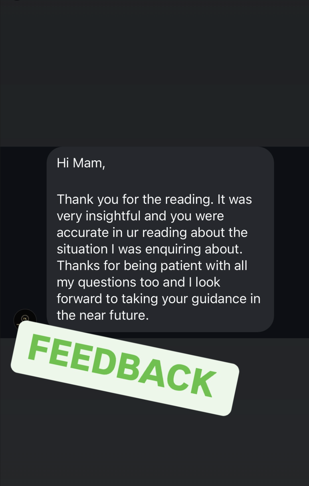 Client Testimonial