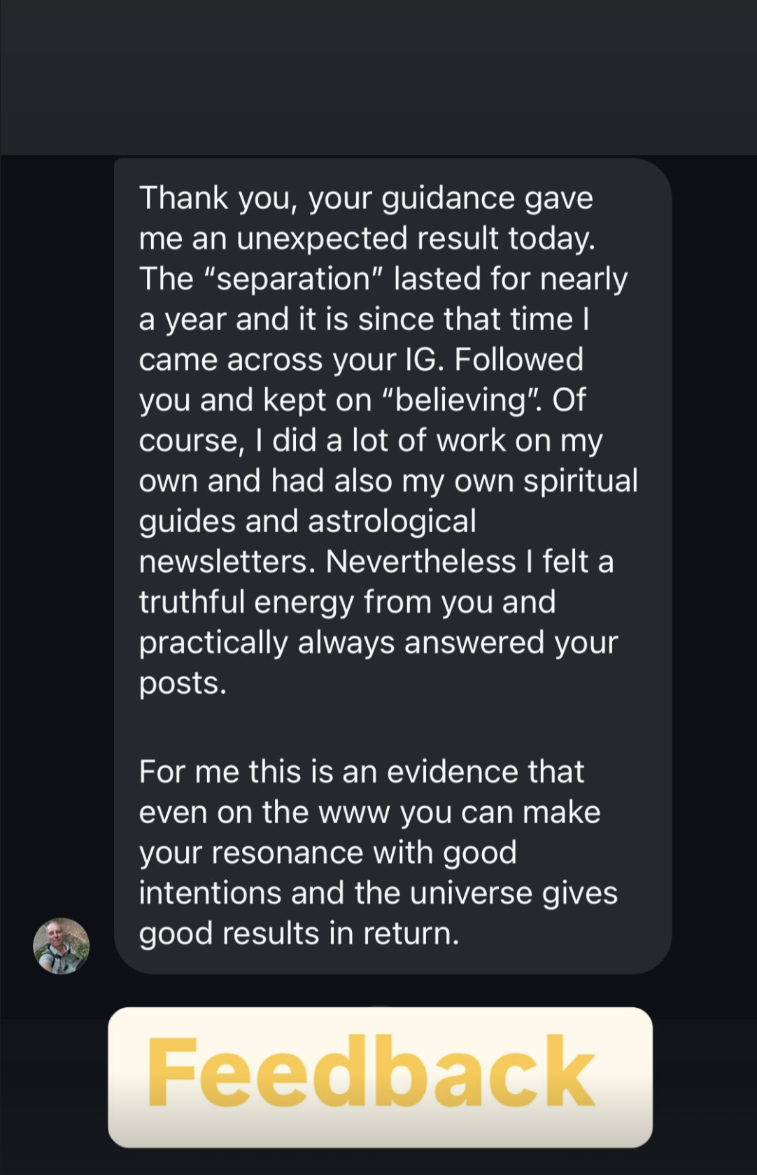 Client Testimonial